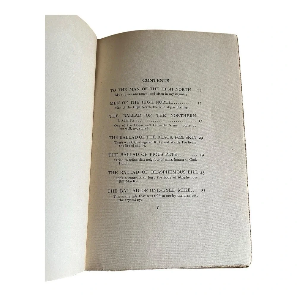 Ballads of a Cheechako by Robert Service 1907 Illustrated Yukon High North Gold